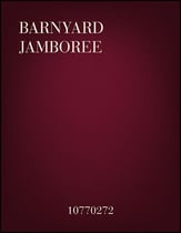 Barnyard Jamboree Unison/Two-Part choral sheet music cover